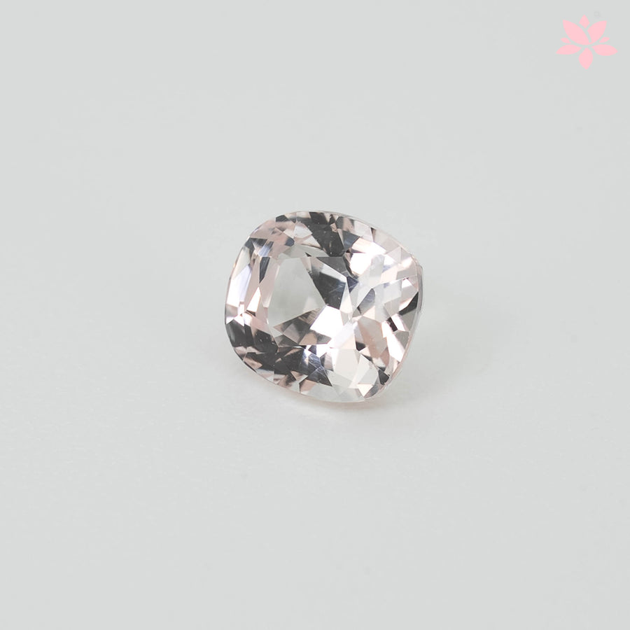 NATURAL PADPARADSCHA SAPPHIRE | 0.68 CT | ORANGISH PINK | CUSHION