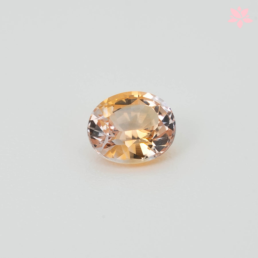 NATURAL PADPARADSCHA SAPPHIRE | 0.53 CT | ORANGISH PINK | OVAL