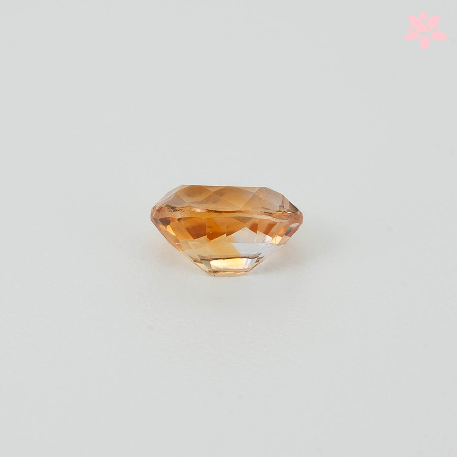 NATURAL PADPARADSCHA SAPPHIRE | 0.53 CT | ORANGISH PINK | OVAL