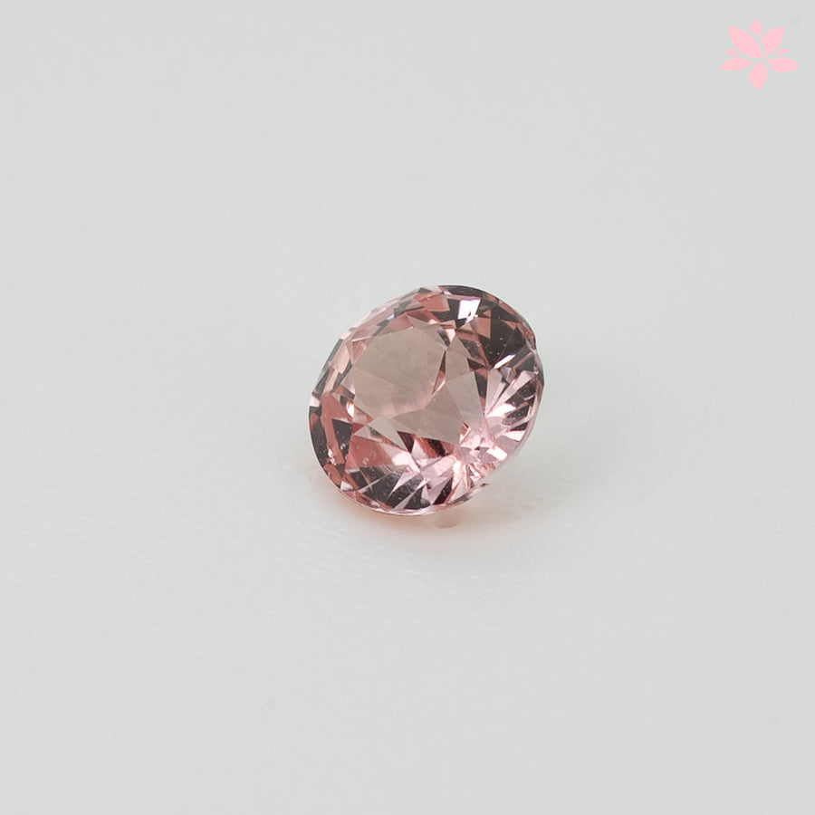 NATURAL PADPARADSCHA SAPPHIRE | 0.38 CT | ORANGISH PINK | ROUND