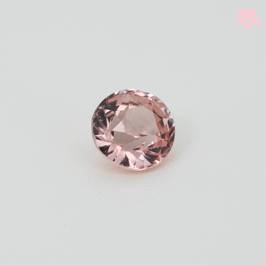 NATURAL PADPARADSCHA SAPPHIRE | 0.38 CT | ORANGISH PINK | ROUND
