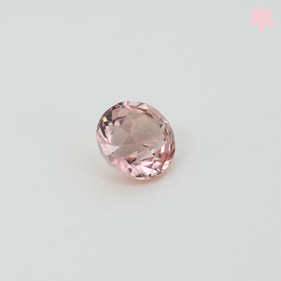 NATURAL PADPARADSCHA SAPPHIRE | 0.38 CT | ORANGISH PINK | ROUND