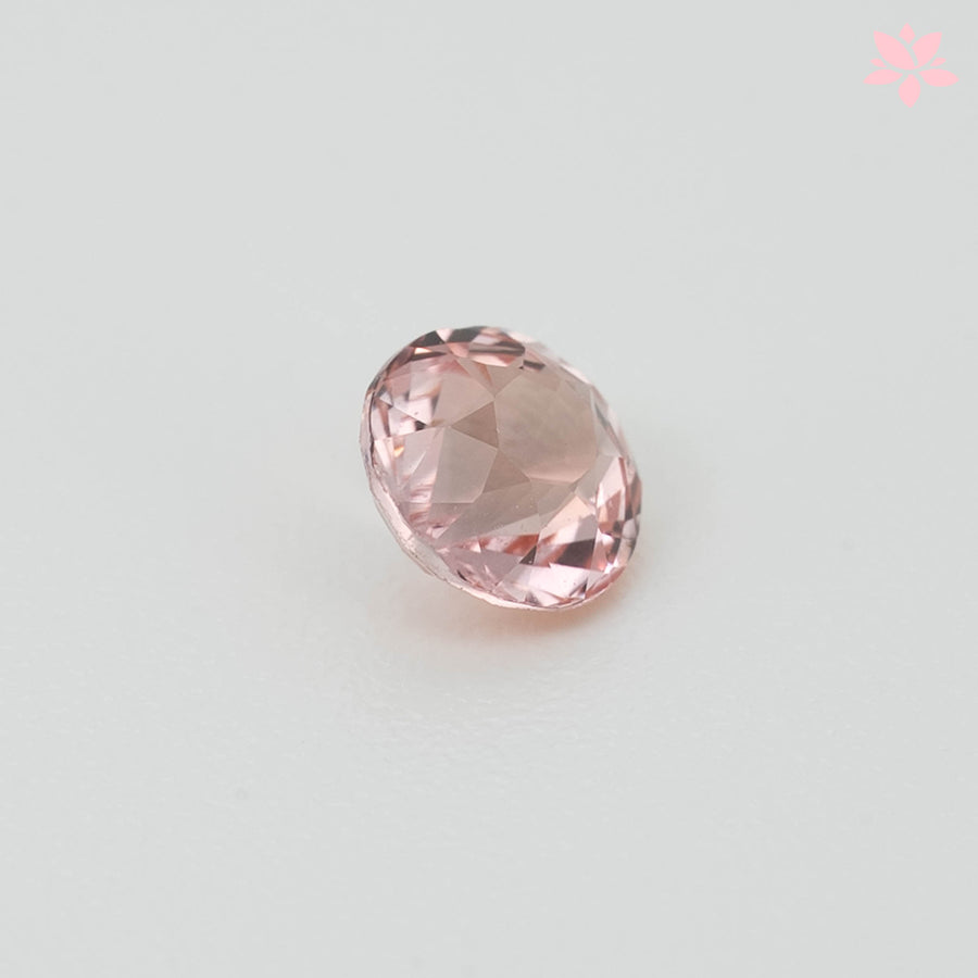 NATURAL PADPARADSCHA SAPPHIRE | 0.38 CT | ORANGISH PINK | ROUND