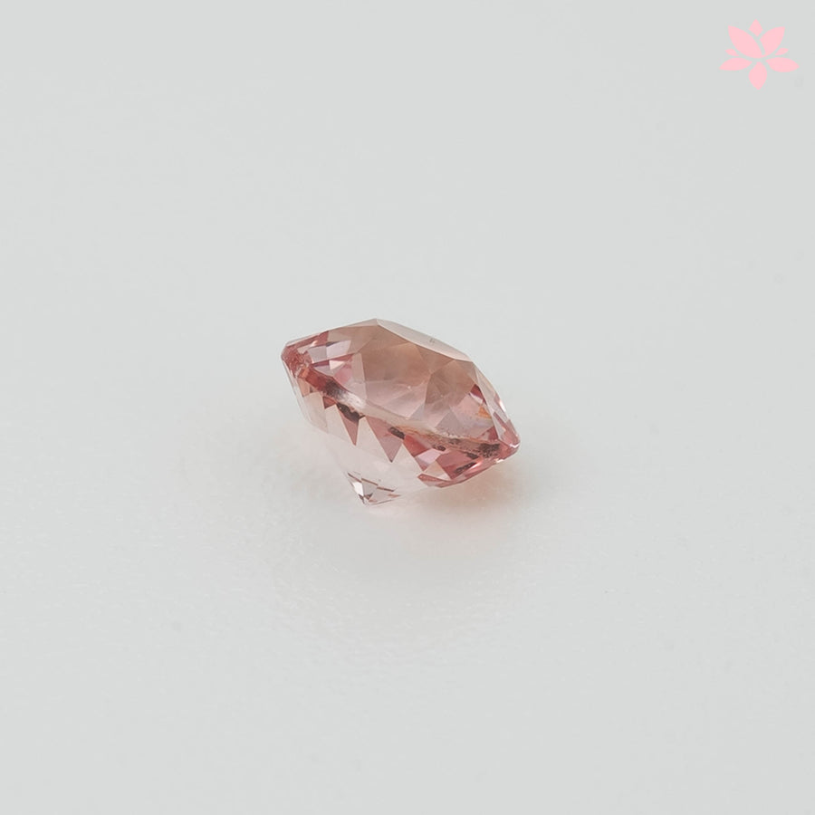 NATURAL PADPARADSCHA SAPPHIRE | 0.38 CT | ORANGISH PINK | ROUND