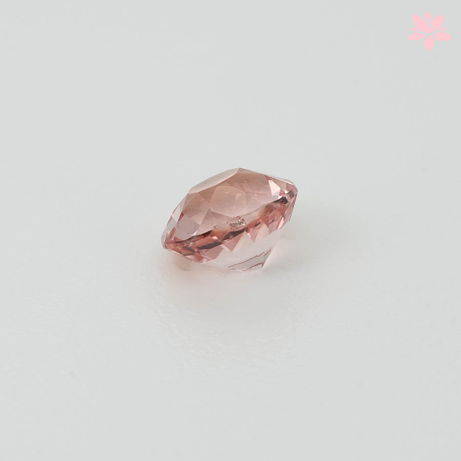 NATURAL PADPARADSCHA SAPPHIRE | 0.38 CT | ORANGISH PINK | ROUND