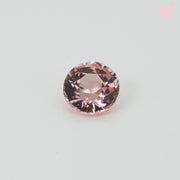 NATURAL PADPARADSCHA SAPPHIRE | 0.38 CT | ORANGISH PINK | ROUND