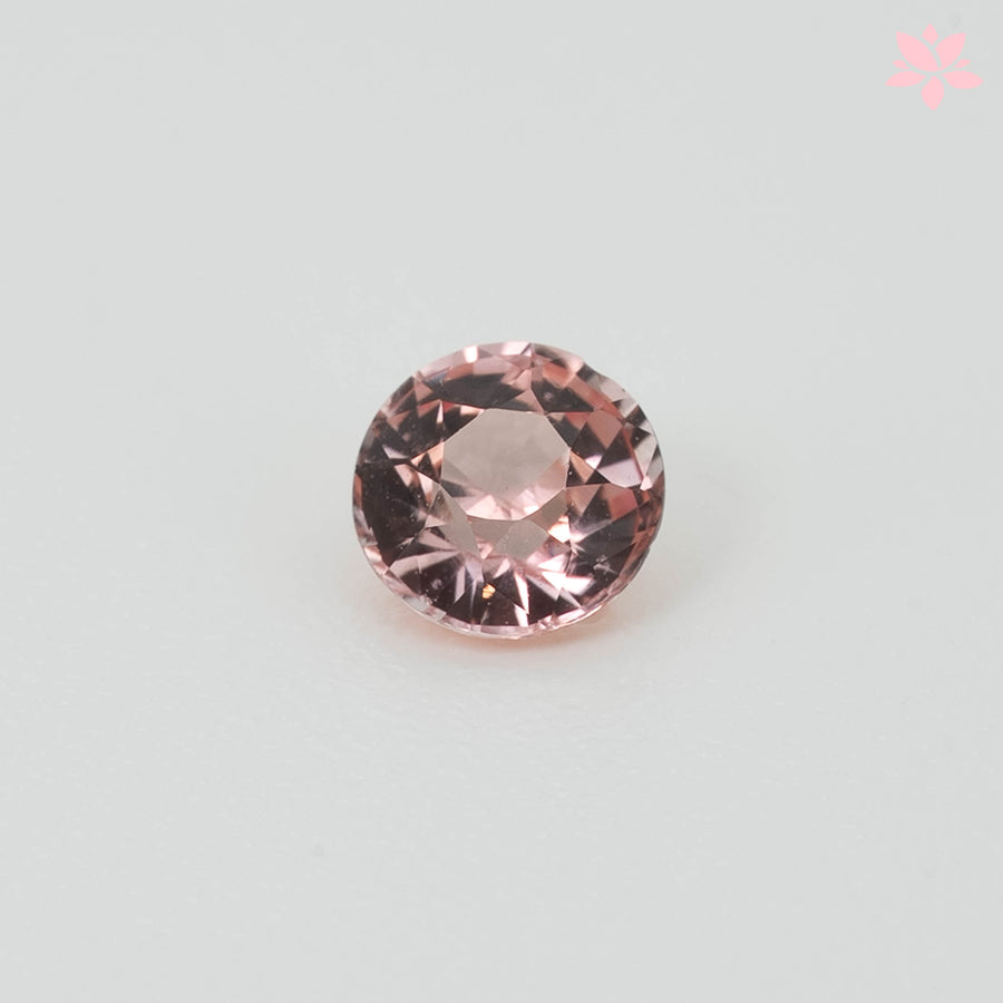 NATURAL PADPARADSCHA SAPPHIRE | 0.38 CT | ORANGISH PINK | ROUND