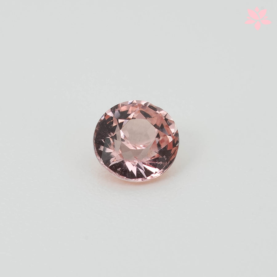 NATURAL PADPARADSCHA SAPPHIRE | 0.38 CT | ORANGISH PINK | ROUND