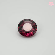 NATURAL RHODOLITE GARNET | 3.15 CT | PINK RED | ROUND