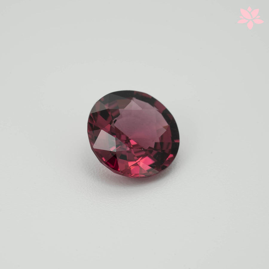 NATURAL RHODOLITE GARNET | 3.15 CT | PINK RED | ROUND
