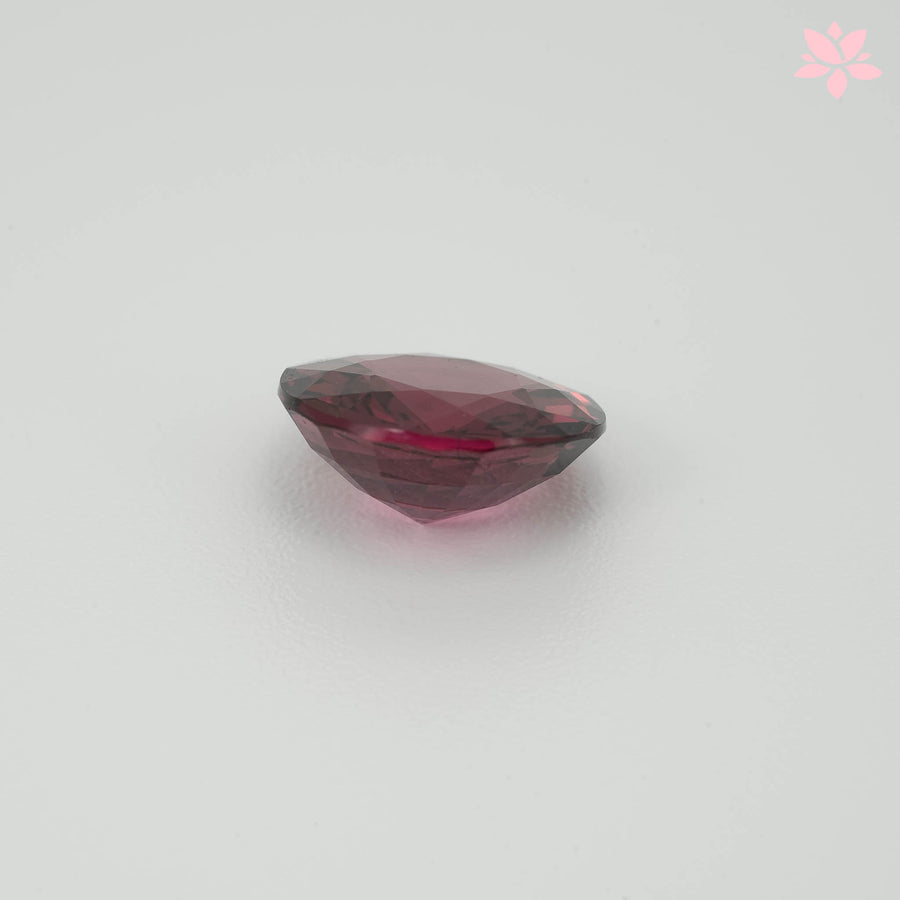 NATURAL RHODOLITE GARNET | 3.15 CT | PINK RED | ROUND