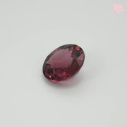 NATURAL RHODOLITE GARNET | 3.15 CT | PINK RED | ROUND