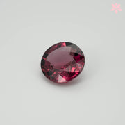 NATURAL RHODOLITE GARNET | 3.15 CT | PINK RED | ROUND