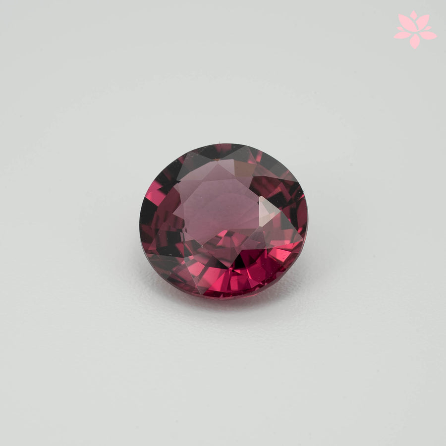 NATURAL RHODOLITE GARNET | 3.15 CT | PINK RED | ROUND