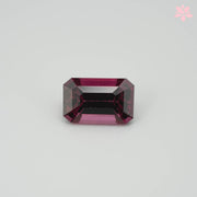 NATURAL RHODOLITE GARNET | 2.78 CT | PINK RED | OCTAGONAL
