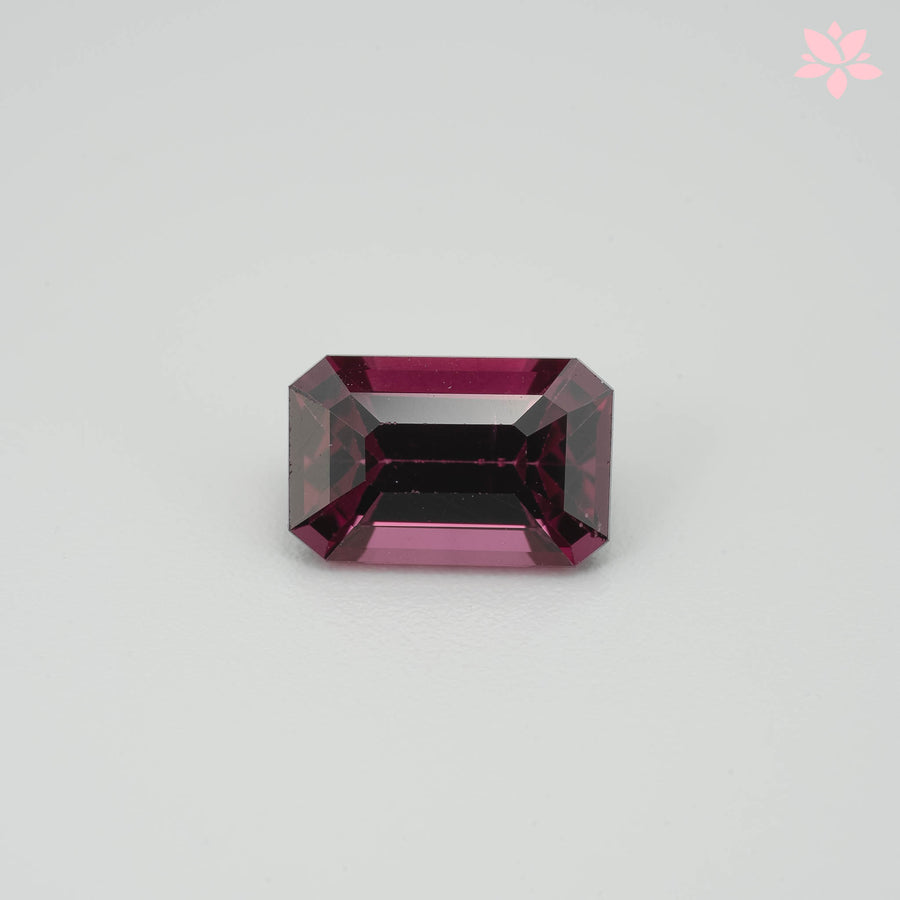 NATURAL RHODOLITE GARNET | 2.78 CT | PINK RED | OCTAGONAL
