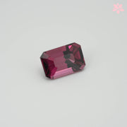 NATURAL RHODOLITE GARNET | 2.78 CT | PINK RED | OCTAGONAL