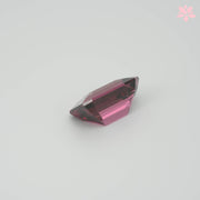 NATURAL RHODOLITE GARNET | 2.78 CT | PINK RED | OCTAGONAL