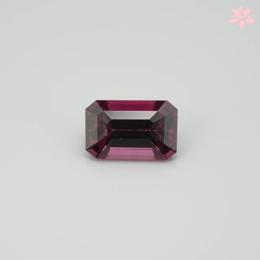 NATURAL RHODOLITE GARNET | 2.78 CT | PINK RED | OCTAGONAL