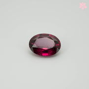 NATURAL RHODOLITE GARNET | 2.69 CT | PURPLE RED | OVAL