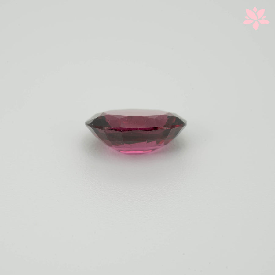 NATURAL RHODOLITE GARNET | 2.69 CT | PURPLE RED | OVAL