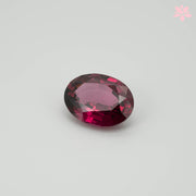 NATURAL RHODOLITE GARNET | 2.69 CT | PURPLE RED | OVAL