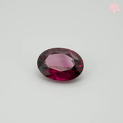 NATURAL RHODOLITE GARNET | 2.69 CT | PURPLE RED | OVAL