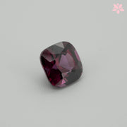 NATURAL RHODOLITE GARNET | 2.96 CT | RED | CUSHION
