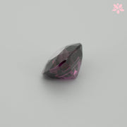 NATURAL RHODOLITE GARNET | 2.96 CT | RED | CUSHION