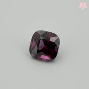 NATURAL RHODOLITE GARNET | 2.96 CT | RED | CUSHION
