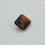 NATURAL HESSONITE GARNET | 4.36 CT | RED ORANGE | OCTAGONAL