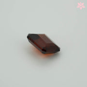 NATURAL HESSONITE GARNET | 4.36 CT | RED ORANGE | OCTAGONAL