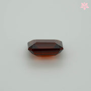 NATURAL HESSONITE GARNET | 4.36 CT | RED ORANGE | OCTAGONAL