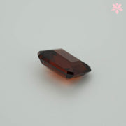 NATURAL HESSONITE GARNET | 4.36 CT | RED ORANGE | OCTAGONAL