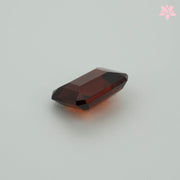 NATURAL HESSONITE GARNET | 4.36 CT | RED ORANGE | OCTAGONAL
