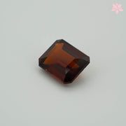 NATURAL HESSONITE GARNET | 4.36 CT | RED ORANGE | OCTAGONAL