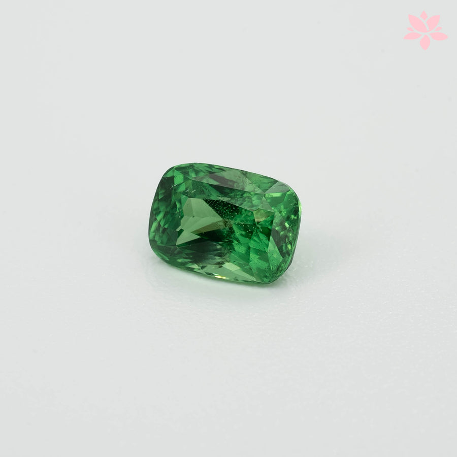 NATURAL TSAVORITE | 0.80 CT | VIVID GREEN | CUSHION