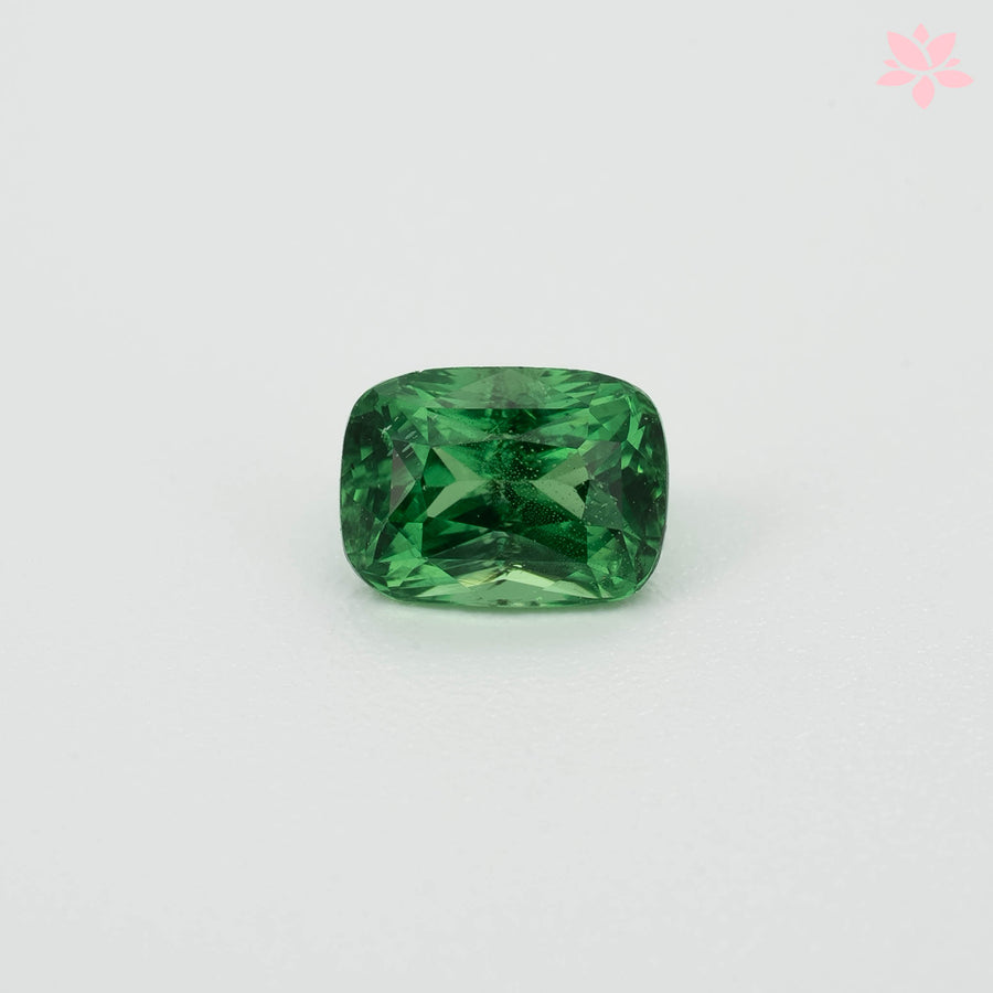 NATURAL TSAVORITE | 0.80 CT | VIVID GREEN | CUSHION