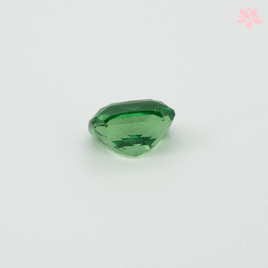 NATURAL TSAVORITE | 0.80 CT | VIVID GREEN | CUSHION