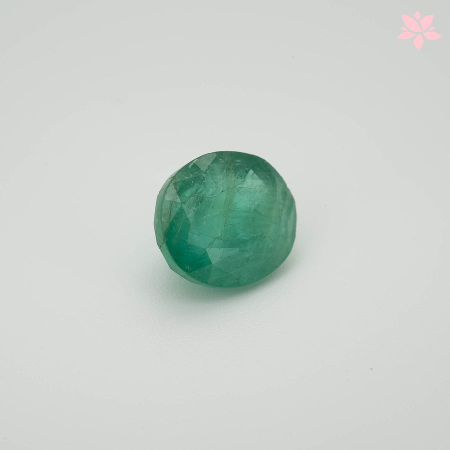 NATURAL ZAMBIAN EMERALD | 6.33 CT | GREEN | OVAL