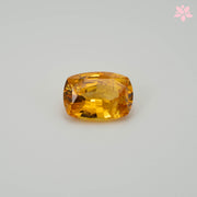NATURAL CEYLON SAPPHIRE | 1.09 CT | GOLD YELLOW | CUSHION