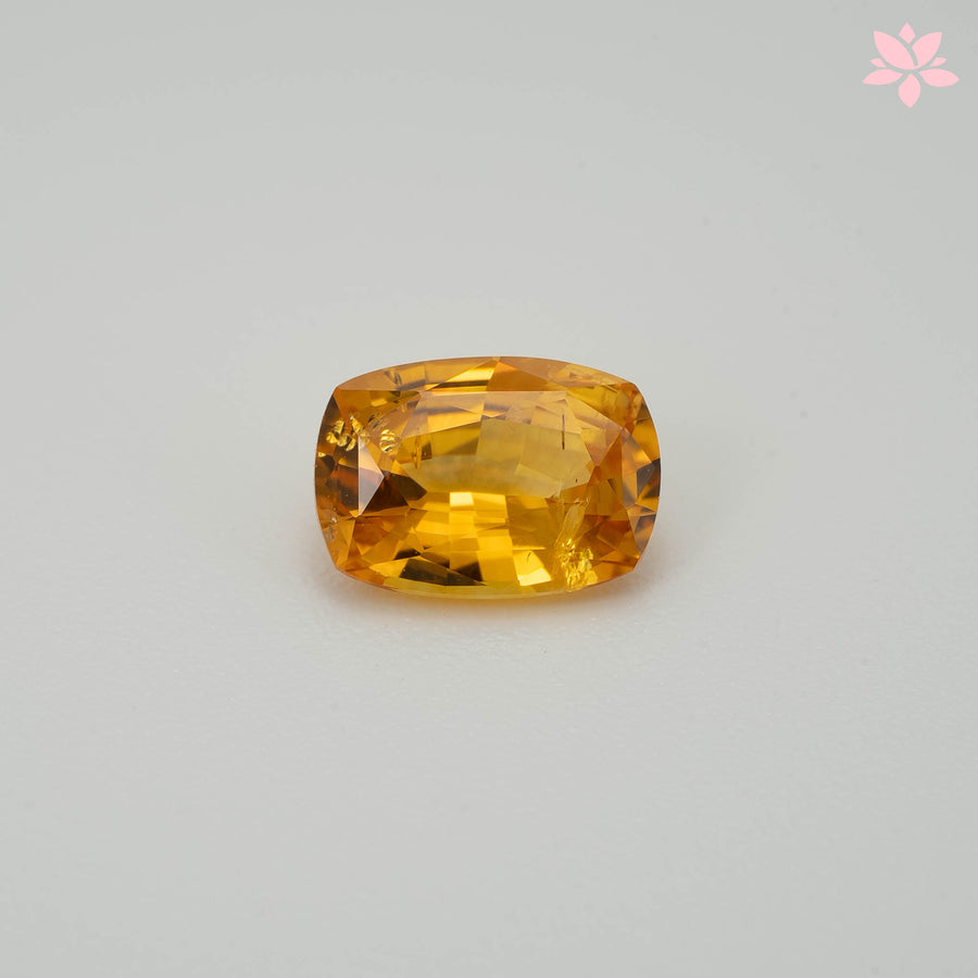 NATURAL CEYLON SAPPHIRE | 1.09 CT | GOLD YELLOW | CUSHION