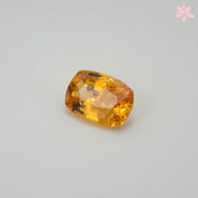 NATURAL CEYLON SAPPHIRE | 1.09 CT | GOLD YELLOW | CUSHION
