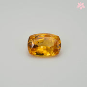 NATURAL CEYLON SAPPHIRE | 1.09 CT | GOLD YELLOW | CUSHION