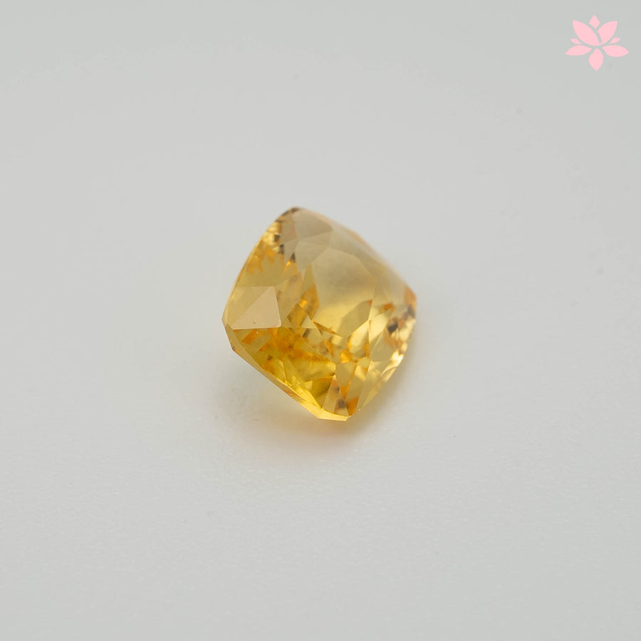 NATURAL CEYLON SAPPHIRE | 1.05 CT | CANARY YELLOW | CUSHION
