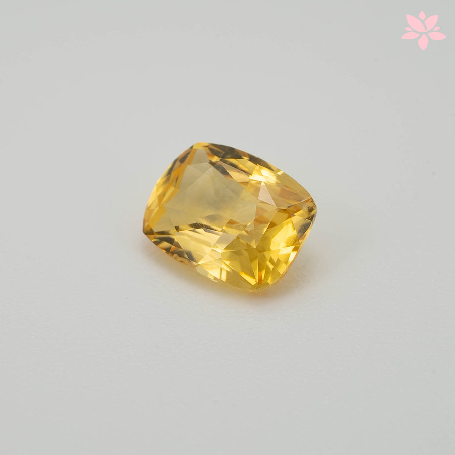 NATURAL CEYLON SAPPHIRE | 1.05 CT | CANARY YELLOW | CUSHION