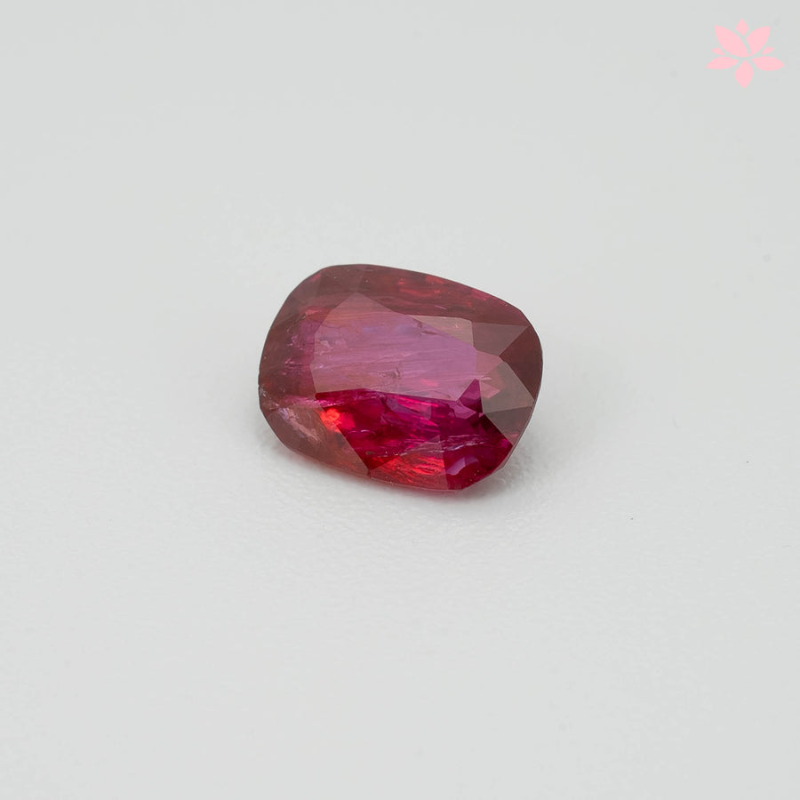 NATURAL TANZANIAN RUBY | 1.20 CT | RED | CUAHION