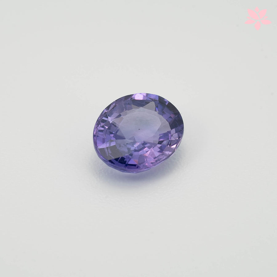 NATURAL CEYLON SAPPHIRE | 1.04 CT | VIVID VIOLET | OVAL