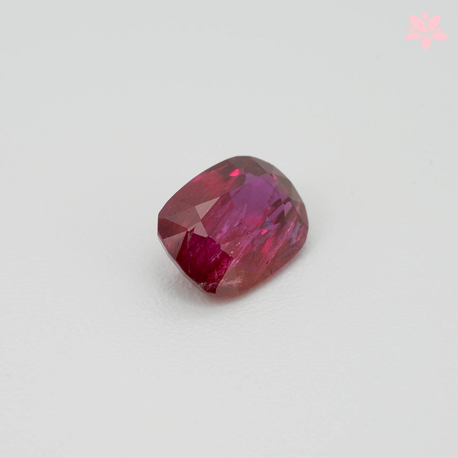 NATURAL TANZANIAN RUBY | 1.20 CT | RED | CUAHION