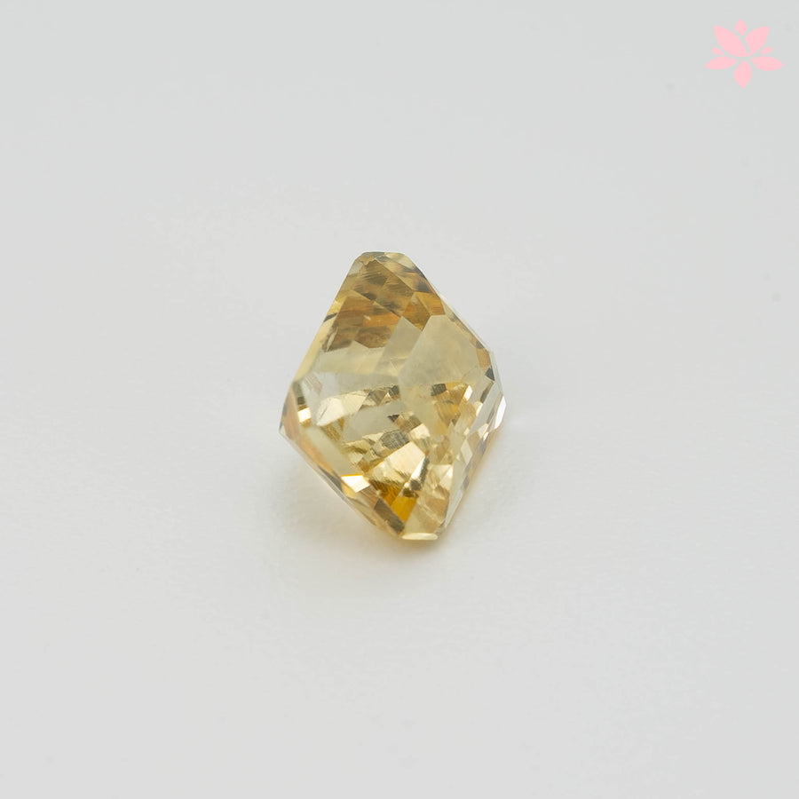 NATURAL CEYLON SAPPHIRE | 1.24 CT | YELLOW | OCTAGONAL